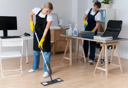 Nettoyage de bureau professionnel à Évian-les-Bains